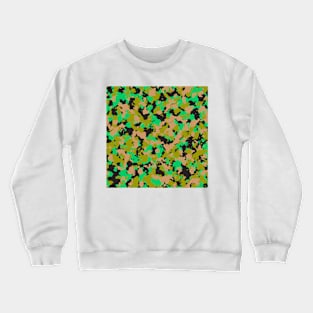Lime Camouflage Crewneck Sweatshirt